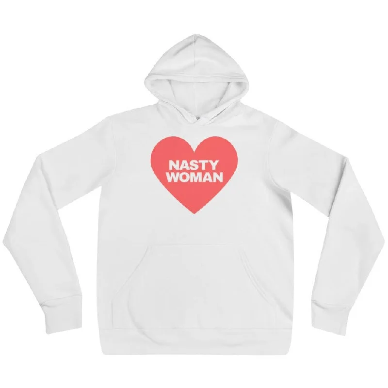 Nasty Woman Hoodie Sweatshirt Hoodie with Set-In Sleeves Structured Classic