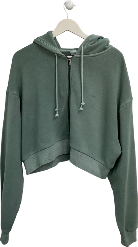 gymshark Green Relaxed Everyday Wear Zip Hoodie UK XXL Hoodie with Hem Applique Textured Unique gymshark Green Relaxed Everyday Wear Zip Hoodie UK XXL Hoodie with Hem Applique Textured Unique
