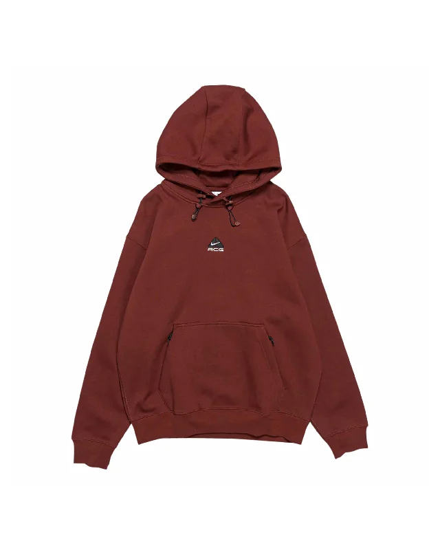 U ACG TF TUFF FLC PO HOODIE - EARTH / EARTH Hoodie with Bell Sleeves Flared Feminine U ACG TF TUFF FLC PO HOODIE - EARTH / EARTH Hoodie with Bell Sleeves Flared Feminine