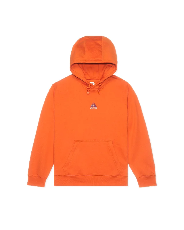 Therma-FIT Hoodie - Campfire Orange / Summit White Hoodie with Set-In Sleeves Structured Classic Therma-FIT Hoodie - Campfire Orange / Summit White Hoodie with Set-In Sleeves Structured Classic