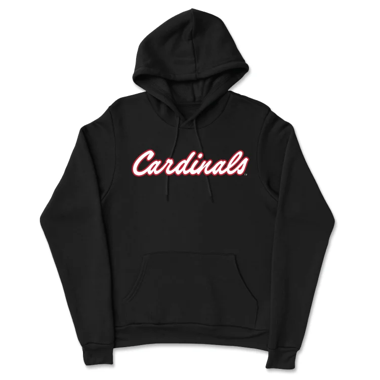 Women's Basketball Black Script Hoodie - Nyla Harris Hoodie with Print Artistic Unique Women's Basketball Black Script Hoodie - Nyla Harris Hoodie with Print Artistic Unique