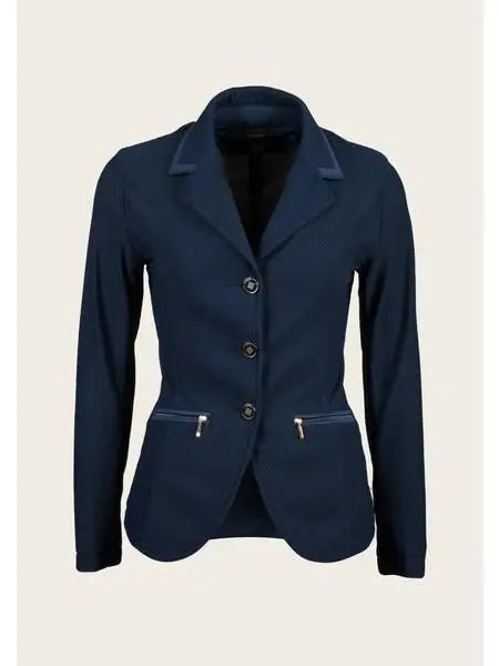 Espoir Equestrian Inspire Mesh Show Jacket Navy Welt Pockets Slit Pockets Flap Pockets Espoir Equestrian Inspire Mesh Show Jacket Navy Welt Pockets Slit Pockets Flap Pockets