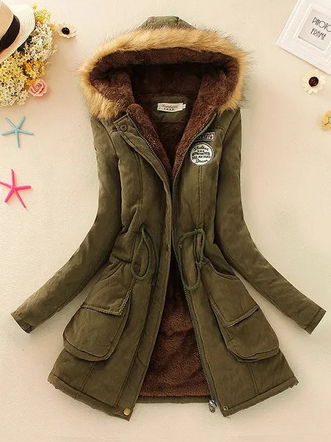 2023 New Autumn Winter Women Cotton Jacket Padded Casual Slim Coat Emboridery Hooded Parkas Wadded Warm Overcoat Knit Jacket Woven Jacket Fleece Jacket 2023 New Autumn Winter Women Cotton Jacket Padded Casual Slim Coat Emboridery Hooded Parkas Wadded Warm Overcoat Knit Jacket Woven Jacket Fleece Jacket
