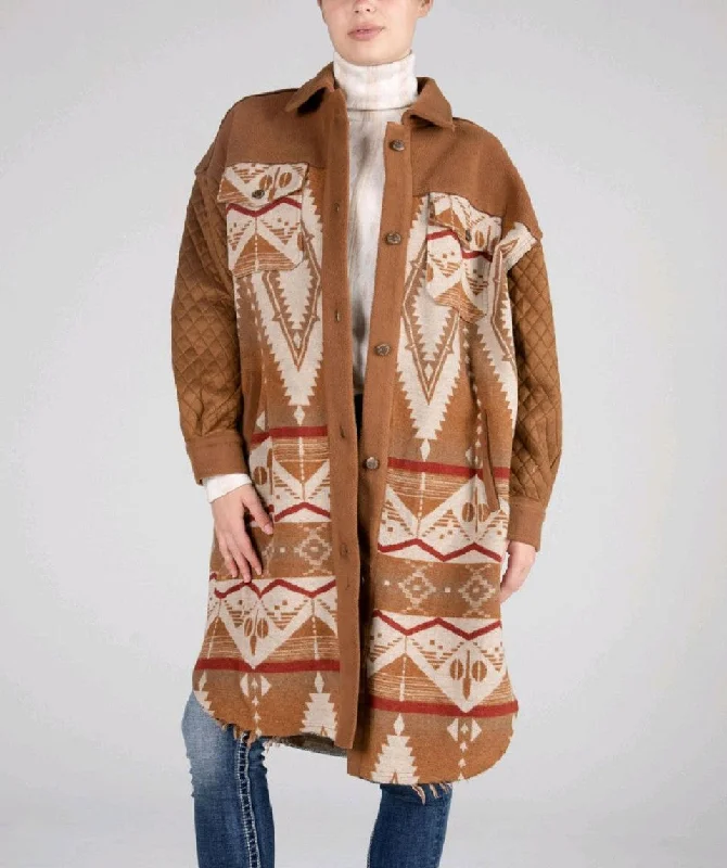Women's Miss Me Tribal Suede Button Jacket Faux Fur Jacket Real Fur Jacket Shearling Jacket Women's Miss Me Tribal Suede Button Jacket Faux Fur Jacket Real Fur Jacket Shearling Jacket