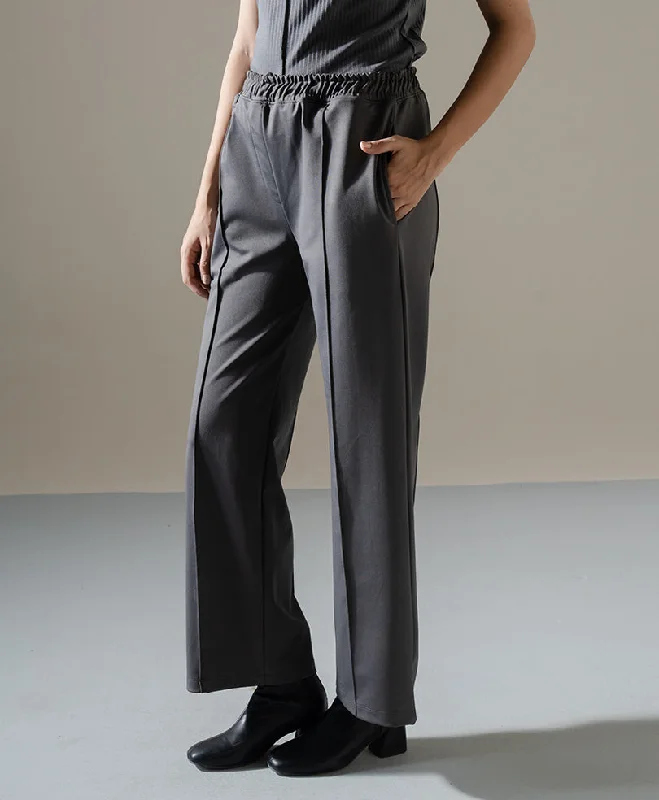 Grey Trouser (Women) Trousers Designer Luxury