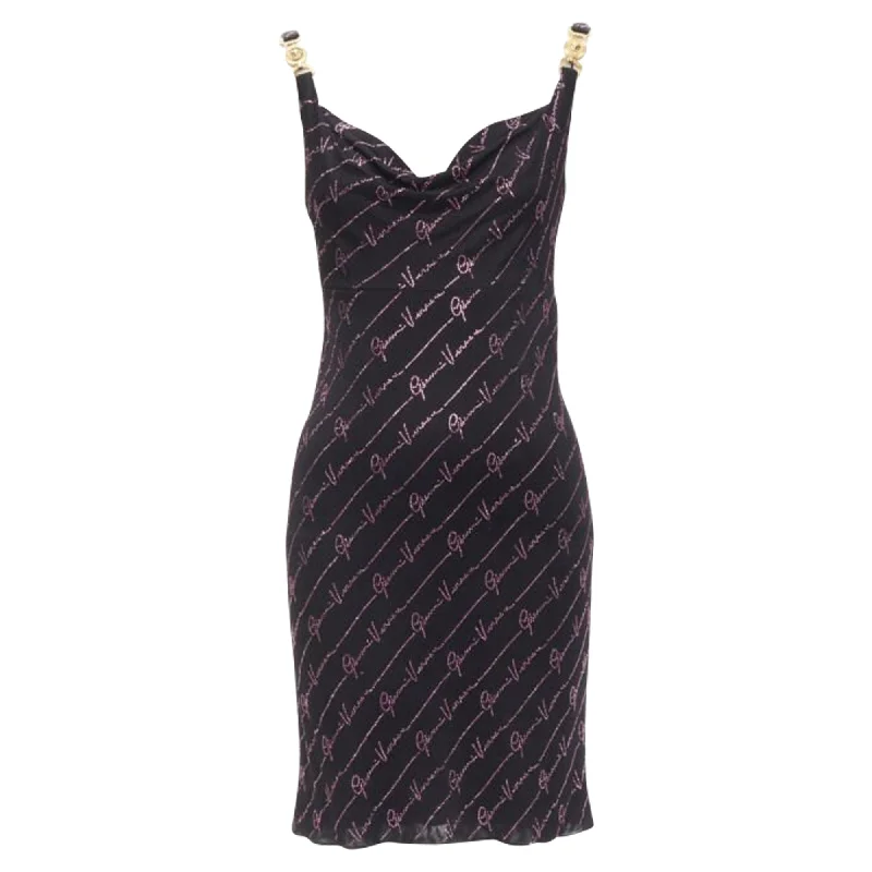 Versace Gianni Signature crystal Medusa dress
