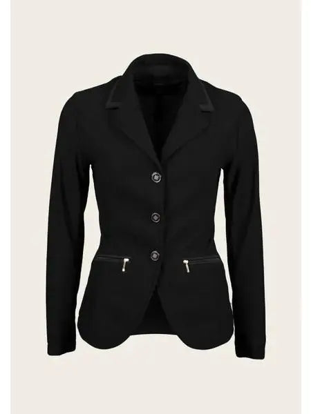 Espoir Equestrian Inspire Mesh Show Jacket Black Front Pockets Side Pockets Patch Pockets Espoir Equestrian Inspire Mesh Show Jacket Black Front Pockets Side Pockets Patch Pockets