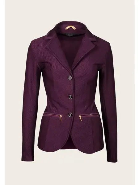 Espoir Equestrian Inspire Mesh Show Jacket Plum Wool Jacket Cashmere Jacket Tweed Jacket Espoir Equestrian Inspire Mesh Show Jacket Plum Wool Jacket Cashmere Jacket Tweed Jacket