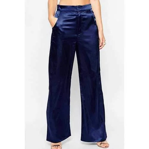 Stylish Solid Color Slimming Casual Women's Palazzo Pants - Blue S Modern Bootcut Pants Stylish Solid Color Slimming Casual Women's Palazzo Pants - Blue S Modern Bootcut Pants