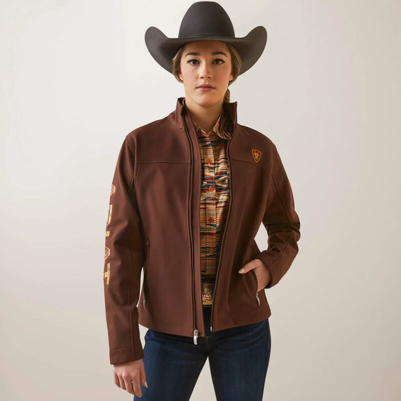 Women's Ariat Team Logo Softshell Chimayo Jacket Striped Jacket Polka Dot Jacket Floral Jacket Women's Ariat Team Logo Softshell Chimayo Jacket Striped Jacket Polka Dot Jacket Floral Jacket