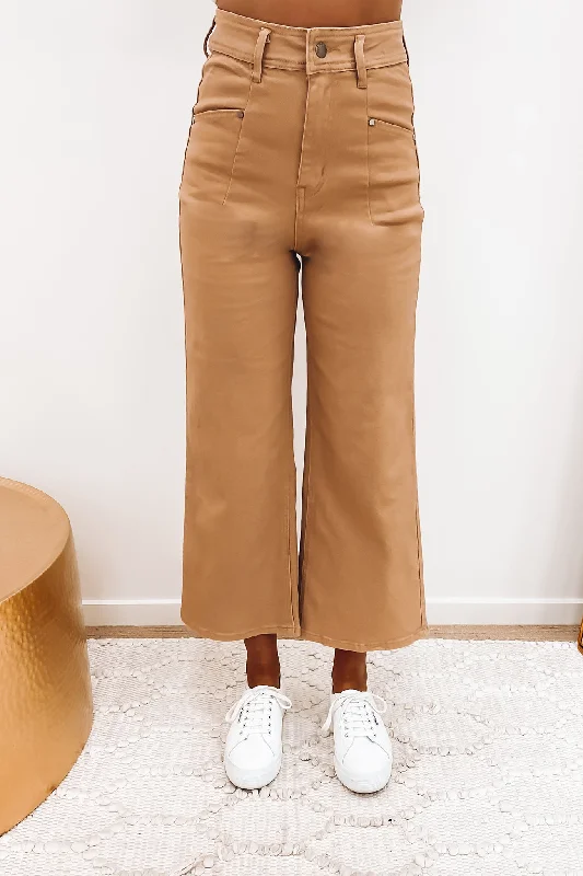 Hilary Pant Natural Cozy Full-Length Pants
