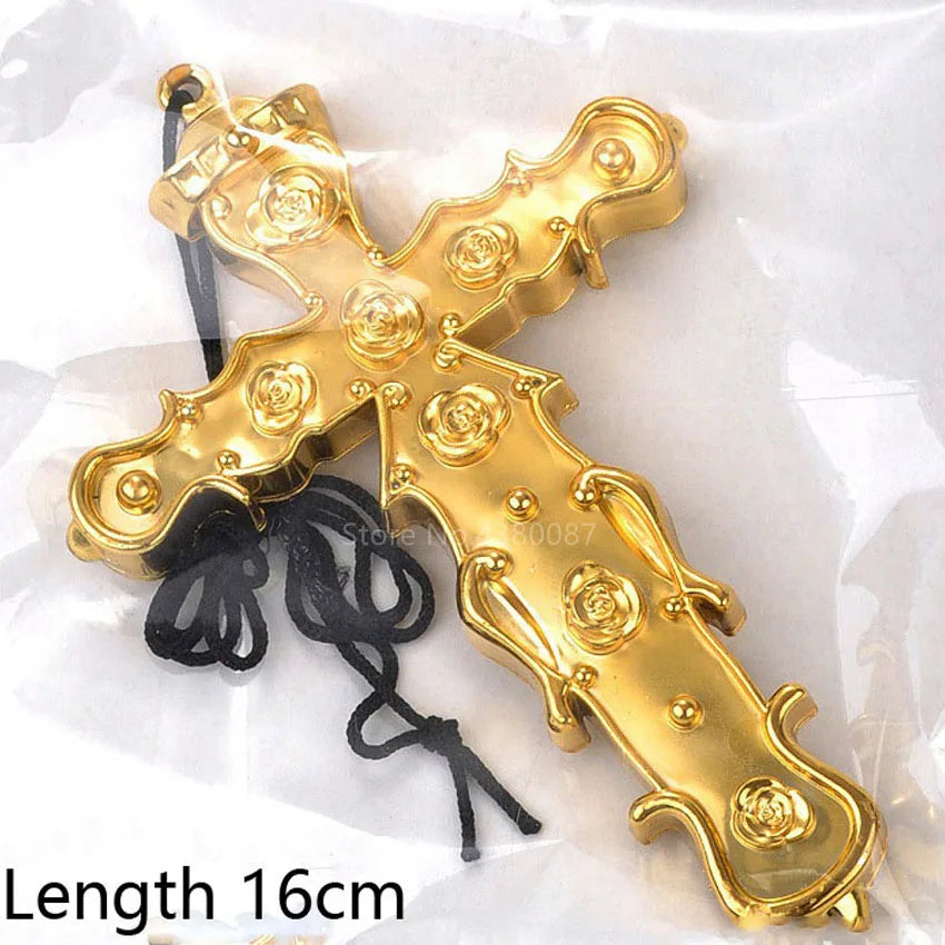 Gold cross