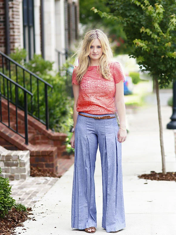 Whitney Misses Skirt & Trousers Trousers Lace Delicate