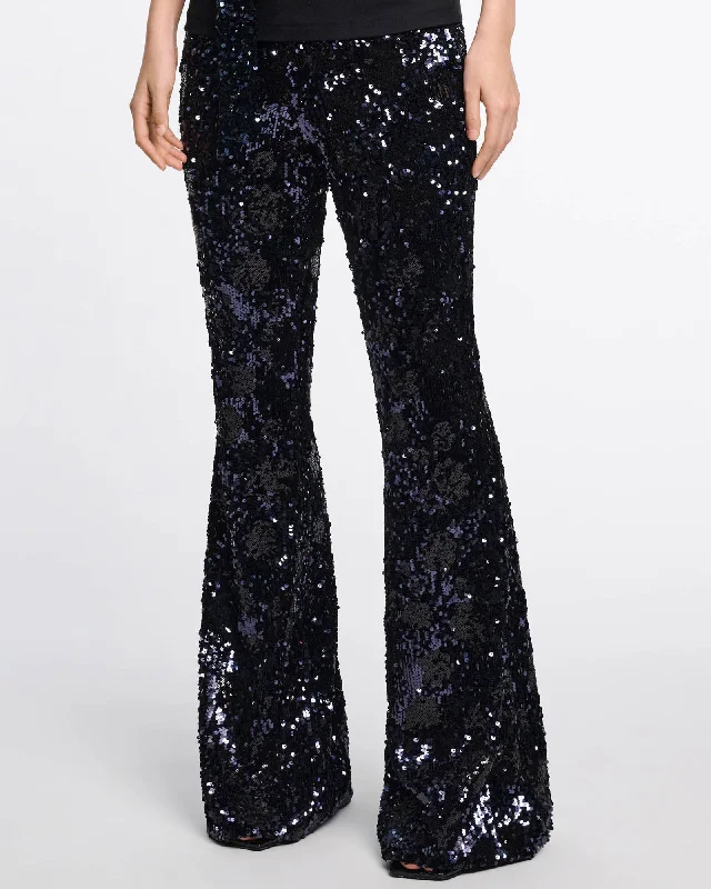 Shimmering Attraction Pants Formal Slim Pants