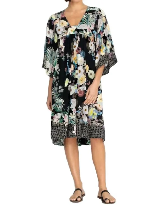 Easy Cover Up Dress In Multi
