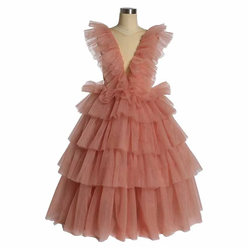 Kids Prom Puffy Tulle Ball Gown Short Mesh Tulle Party Dress Tunics Chic fashionable Kids Prom Puffy Tulle Ball Gown Short Mesh Tulle Party Dress Tunics Chic fashionable