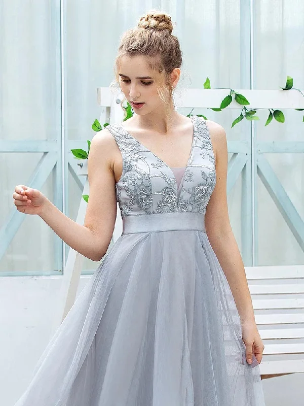 FashionSierra - Luxurious LongHigh-Low Evening Dresses Tunics Travel practical