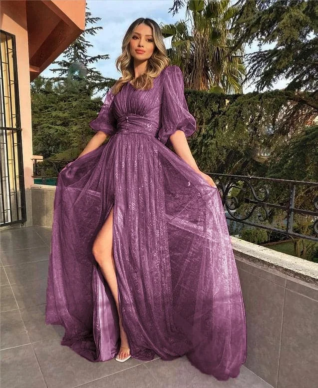 DressBetty - Summer Women Sexy V-Neck Full Sleeve Long Party Dress Tunics Luxurious high-end DressBetty - Summer Women Sexy V-Neck Full Sleeve Long Party Dress Tunics Luxurious high-end