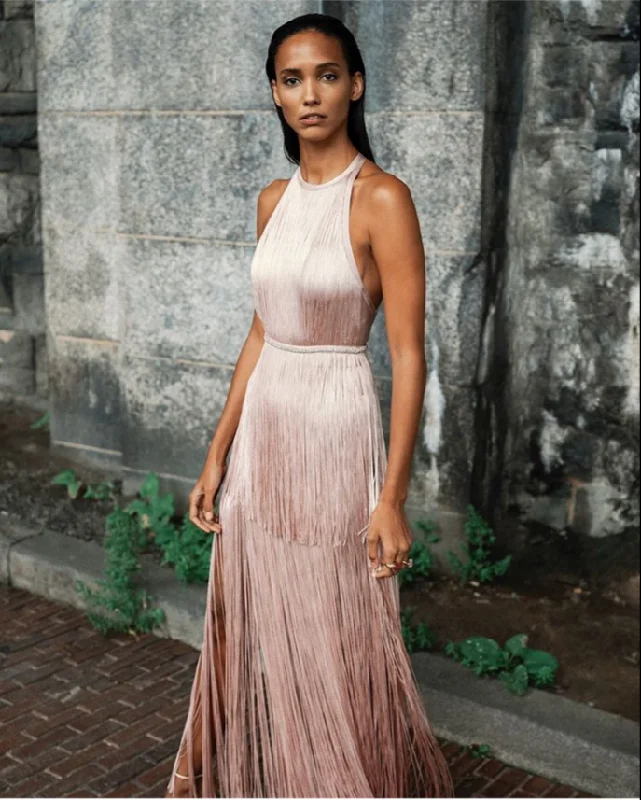 long tassel party evening dress o-neck bandage dress sexy midi bodycon casual dress Tunics Prom sequined long tassel party evening dress o-neck bandage dress sexy midi bodycon casual dress Tunics Prom sequined
