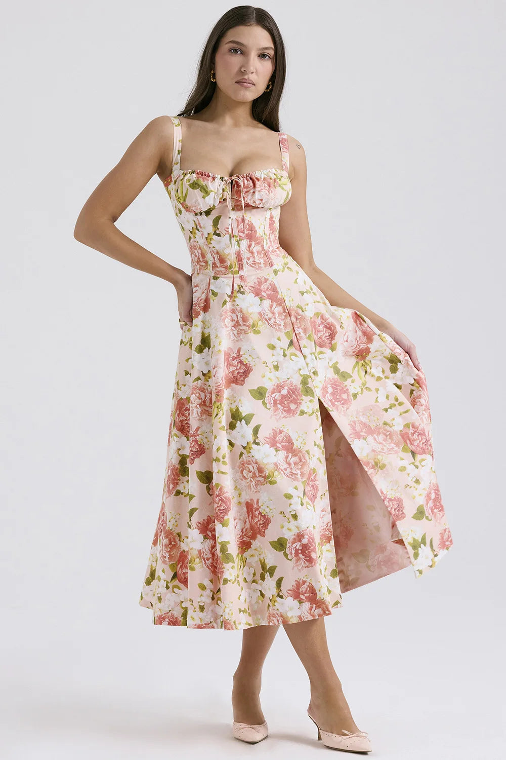 Red Big Fl Print4