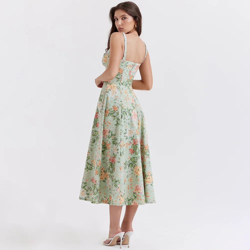 Sexy Holiday Club Evening Party Dress Women Summer Flower Print Maxi Dress Turtleneck Warm Winter Sexy Holiday Club Evening Party Dress Women Summer Flower Print Maxi Dress Turtleneck Warm Winter