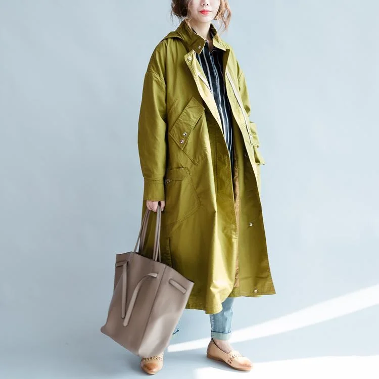 Yellow coats hoodied cotton trench coats outwear long windbreakers oversize maxi coats Modern Asymmetric Coat Yellow coats hoodied cotton trench coats outwear long windbreakers oversize maxi coats Modern Asymmetric Coat