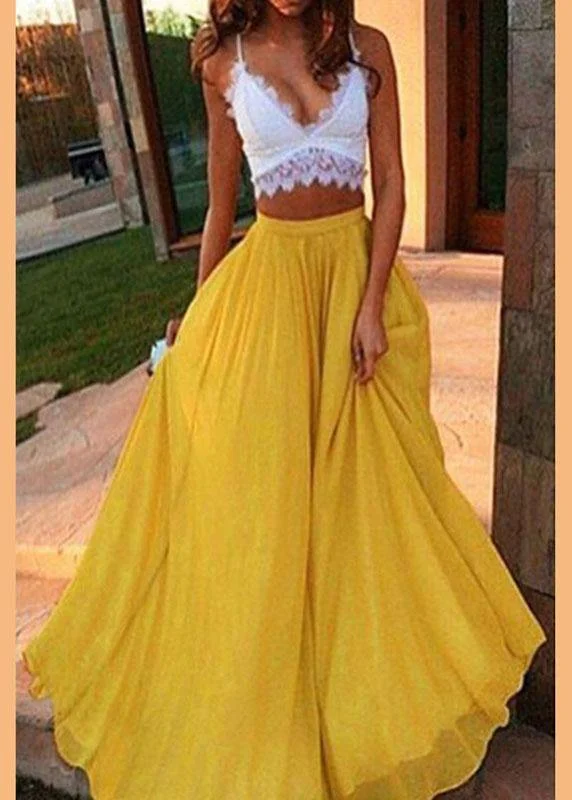 Chiffon pure-color full-skirted holiday beach dress fairy skirt Tunics Versatile stylish Chiffon pure-color full-skirted holiday beach dress fairy skirt Tunics Versatile stylish