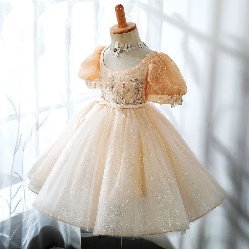 Girl Formal Dresses Baby Girl Ball Gowns Princess Dress Floral Sequin Fluffy Birthday Party Dress Tunics Bridal satin Girl Formal Dresses Baby Girl Ball Gowns Princess Dress Floral Sequin Fluffy Birthday Party Dress Tunics Bridal satin